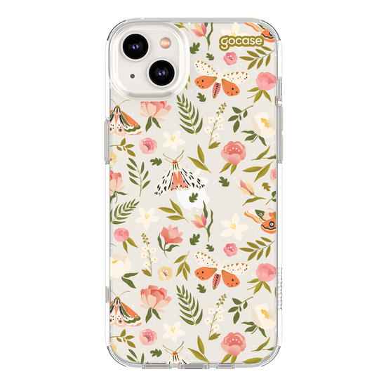 Capinha para celular  Flores e Mariposas