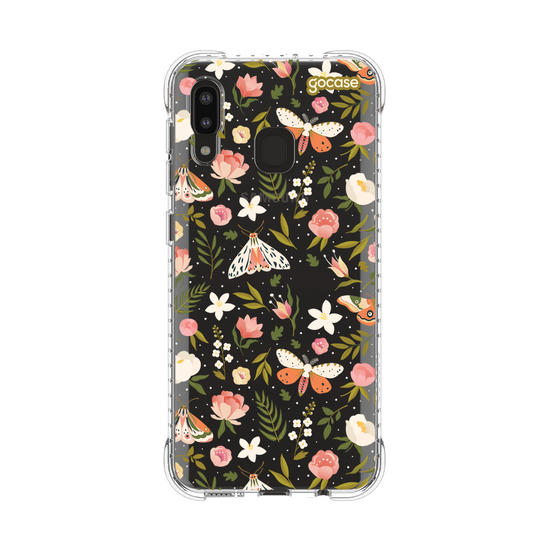 Capinha para celular  Flores e Mariposas