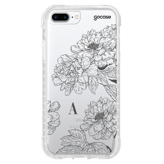 Capinha para celular  Flores Minimalistas Capinha para celular  Flores Minimalistas