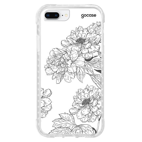 Capinha para celular  Flores Minimalistas