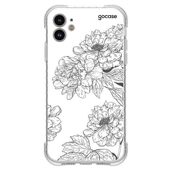 Capinha para celular  Flores Minimalistas