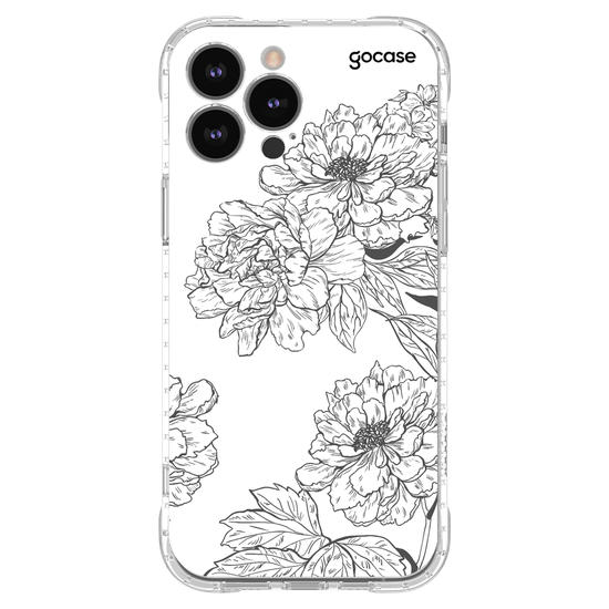 Capinha para celular  Flores Minimalistas