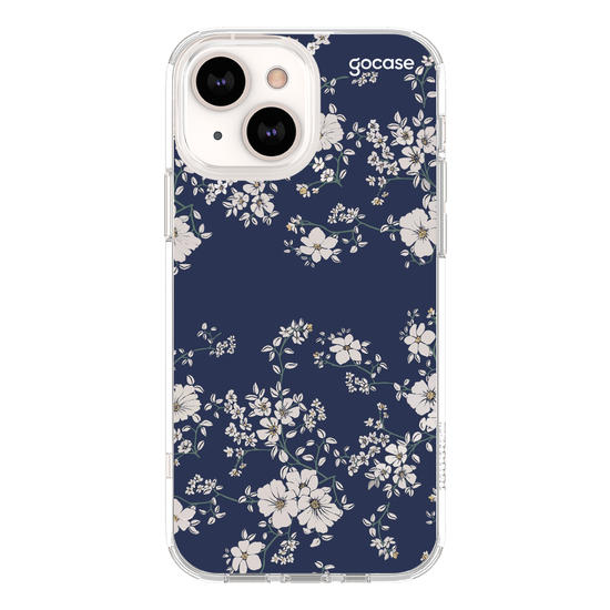 Night Flowers Handwritten Phone Case