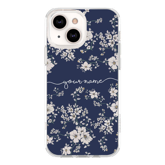 Night Flowers Handwritten Phone Case
