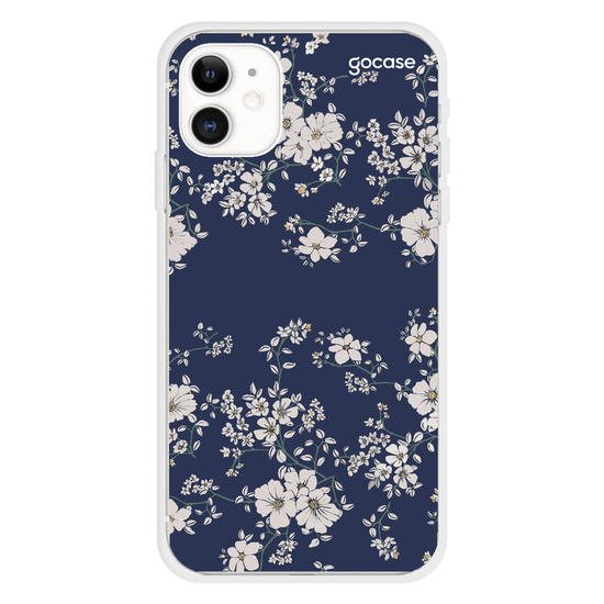 Night Flowers Handwritten Phone Case