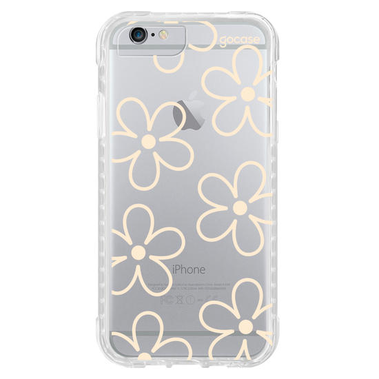 Capinha para celular  Flores Outline