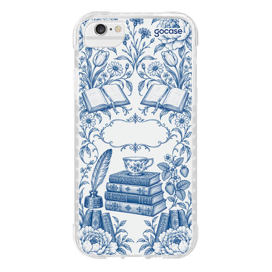 Capinha para celular  Flores & Páginas