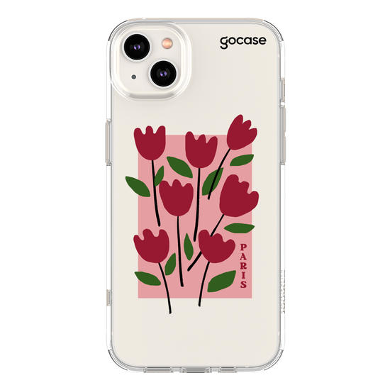 Capinha para celular  Flores Paris