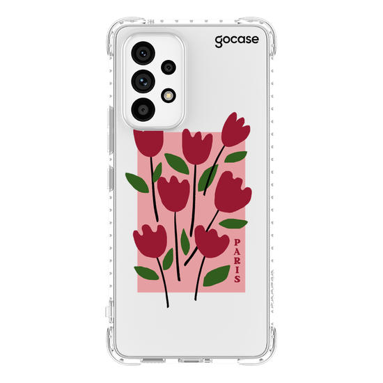 Capinha para celular  Flores Paris