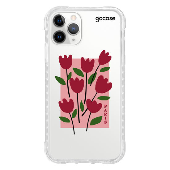 Capinha para celular  Flores Paris