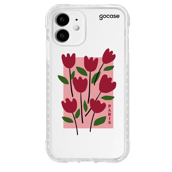 Capinha para celular  Flores Paris