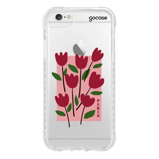 Capinha para celular  Flores Paris