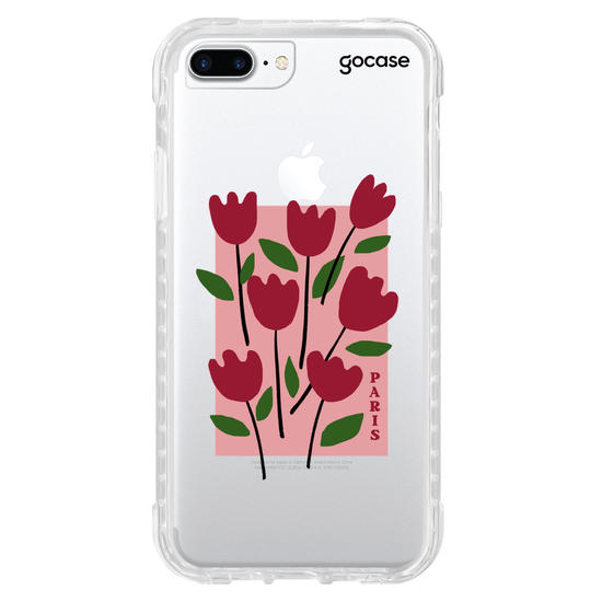 Capinha para celular  Flores Paris
