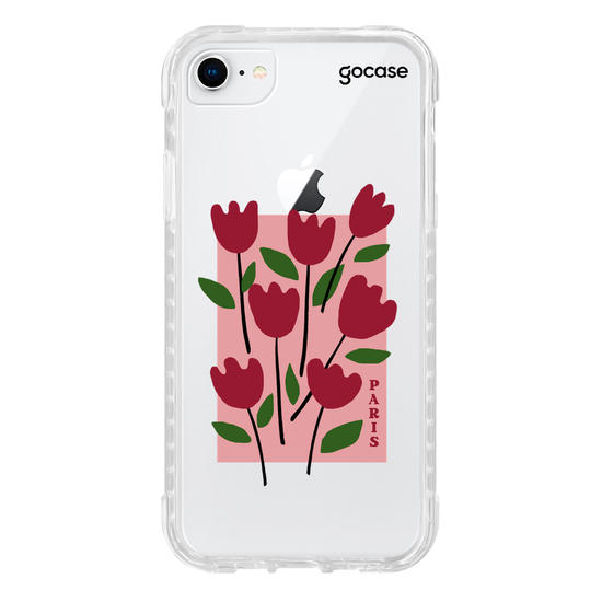 Capinha para celular  Flores Paris