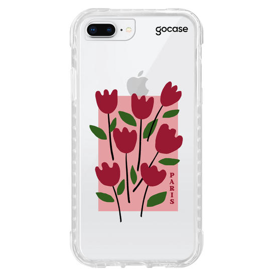 Capinha para celular  Flores Paris