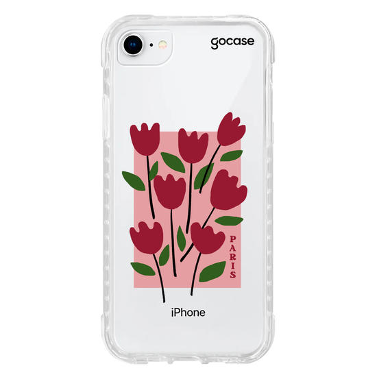 Capinha para celular  Flores Paris