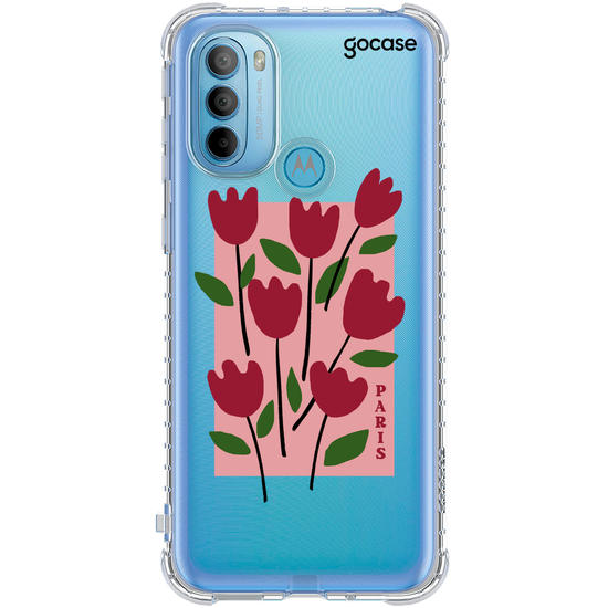 Capinha para celular  Flores Paris