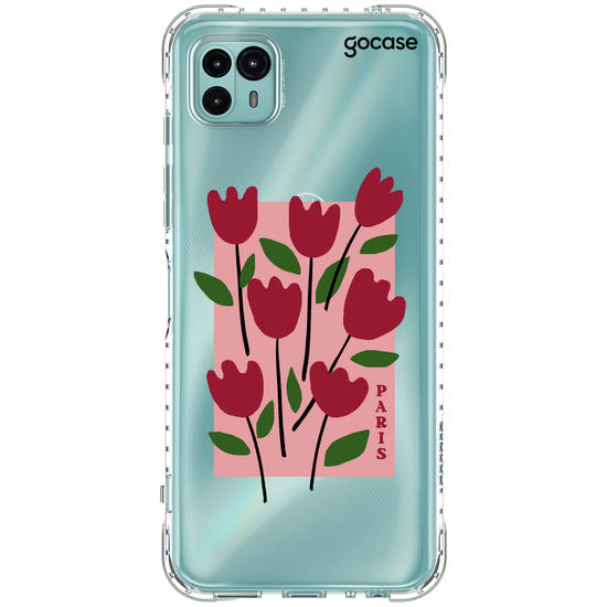 Capinha para celular  Flores Paris