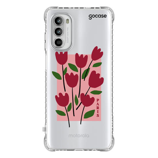 Capinha para celular  Flores Paris