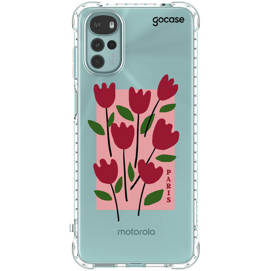 Capinha para celular  Flores Paris