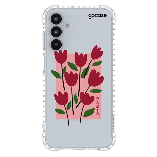 Capinha para celular  Flores Paris