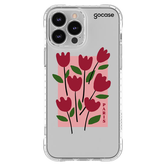Capinha para celular  Flores Paris