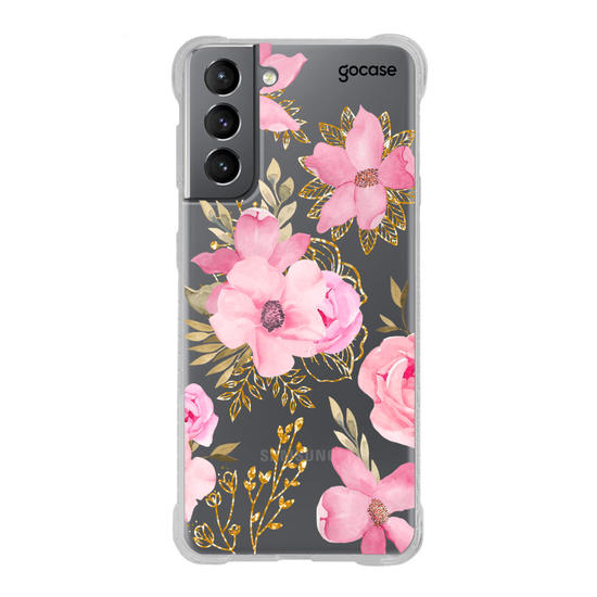 Capinha para celular Flores Royale