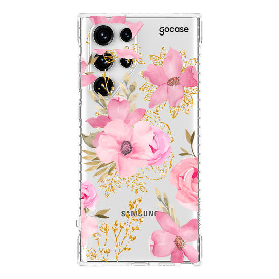 Capinha para celular Flores Royale