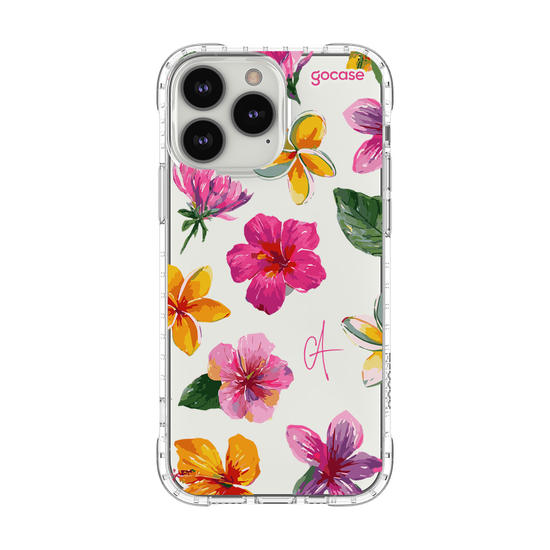Capinha para celular  Flores Sobre a Tela