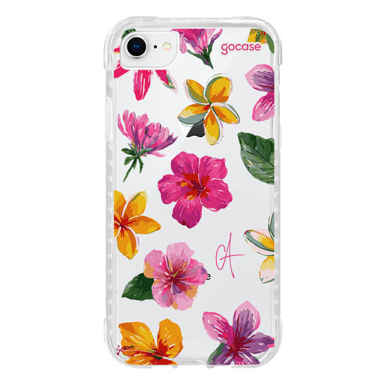 Capinha para celular  Flores Sobre a Tela