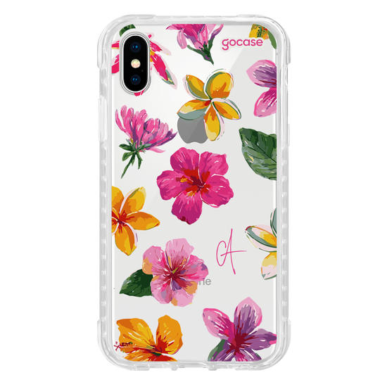 Capinha para celular  Flores Sobre a Tela