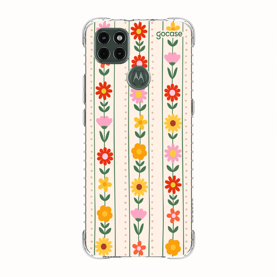 Capinha para celular  Flores Verticais