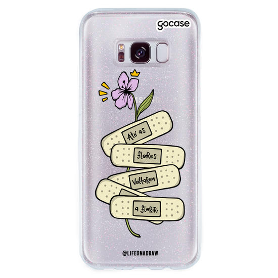 Capinha para celular Flores voltarem a sorrir
