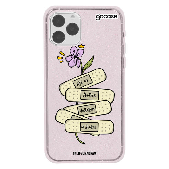 Capinha para celular Flores voltarem a sorrir