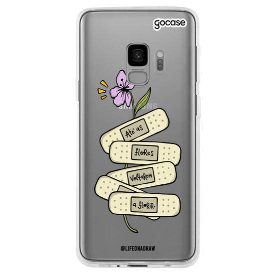 Capinha para celular Flores voltarem a sorrir