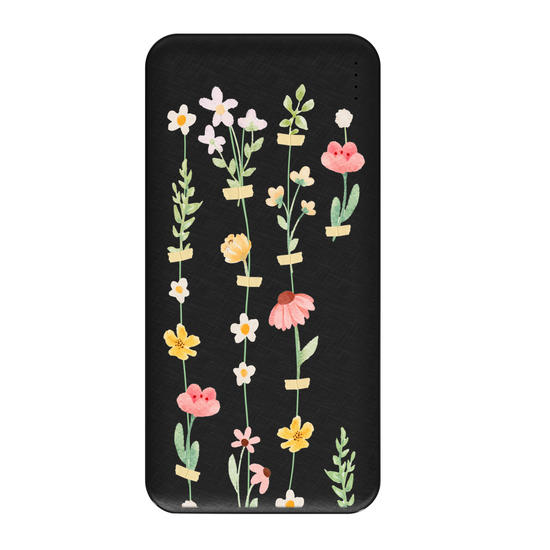 Carregador Portátil Fast Charge -  Florescer Suave