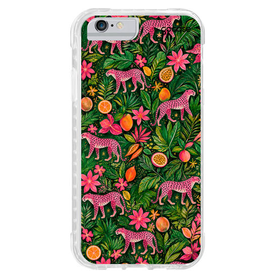 Capinha para celular  Floresta Pink Tropical