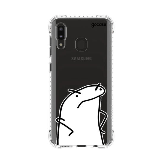 Capinha para celular Flork Angry