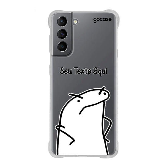 Capinha para celular Flork Angry