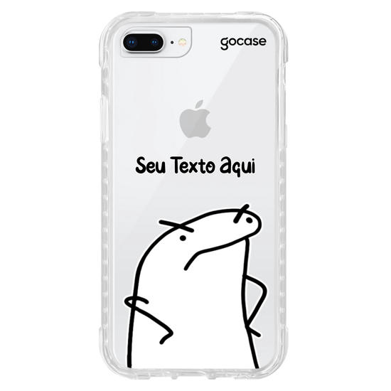 Capinha para celular Flork Angry