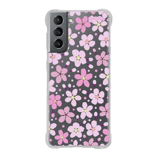 Capinha para celular  Florzinhas de Cereijeira
