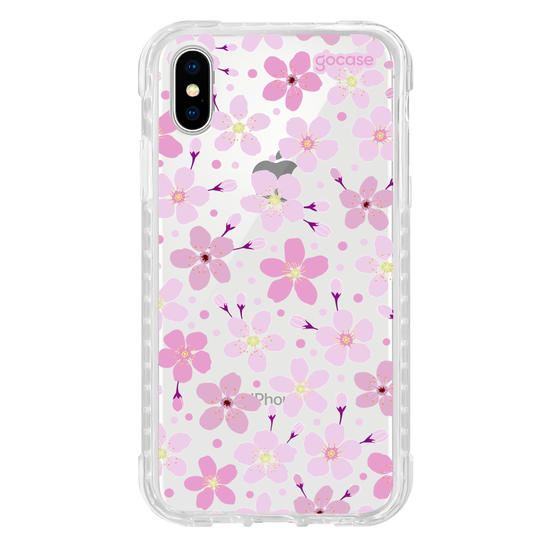 Capinha para celular  Florzinhas de Cereijeira