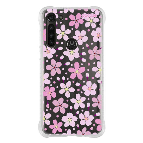 Capinha para celular  Florzinhas de Cereijeira