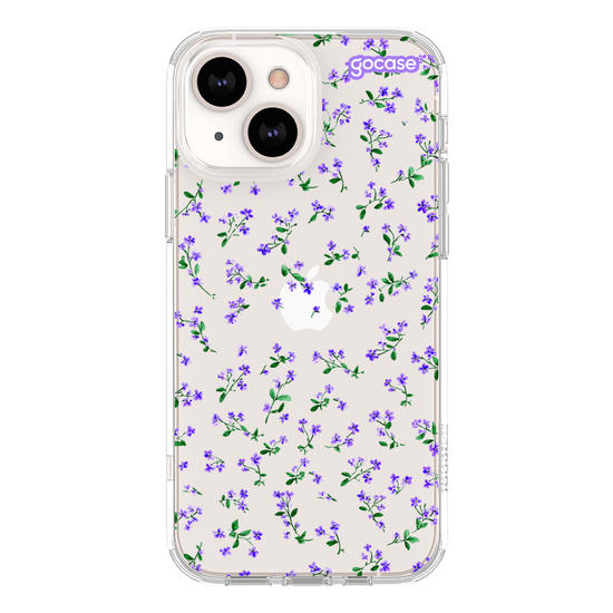Capinha para celular  Florzinhas Lilás