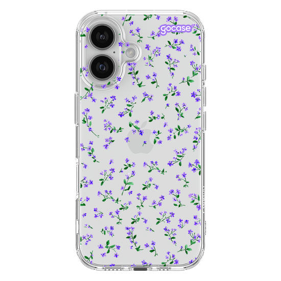 Capinha para celular  Florzinhas Lilás