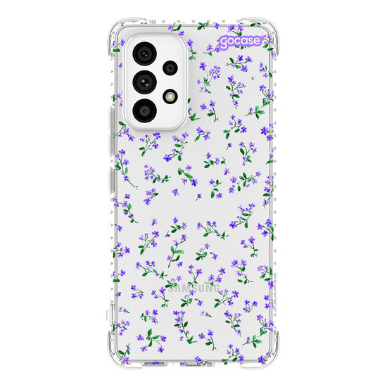 Capinha para celular  Florzinhas Lilás