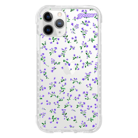 Capinha para celular  Florzinhas Lilás