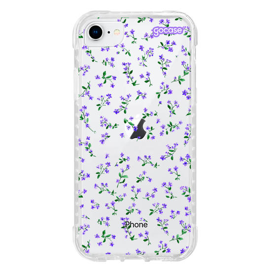 Capinha para celular  Florzinhas Lilás