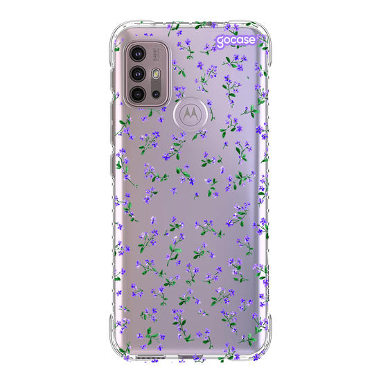 Capinha para celular  Florzinhas Lilás