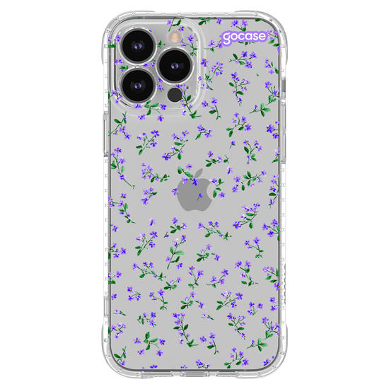 Capinha para celular  Florzinhas Lilás
